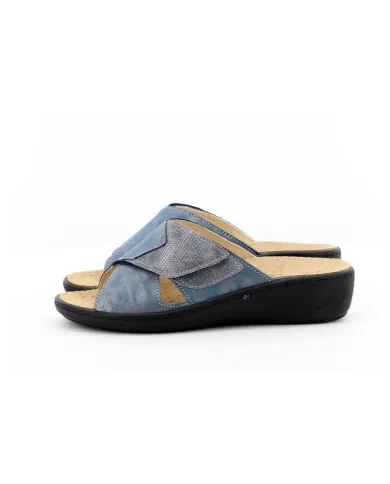 Cinzia Soft Ciabatta Blu