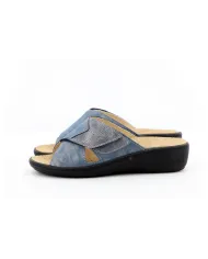 Cinzia Soft Ciabatta Blu