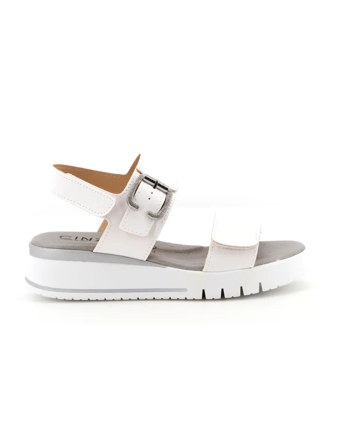 Cinzia Soft Sandalo Bianco