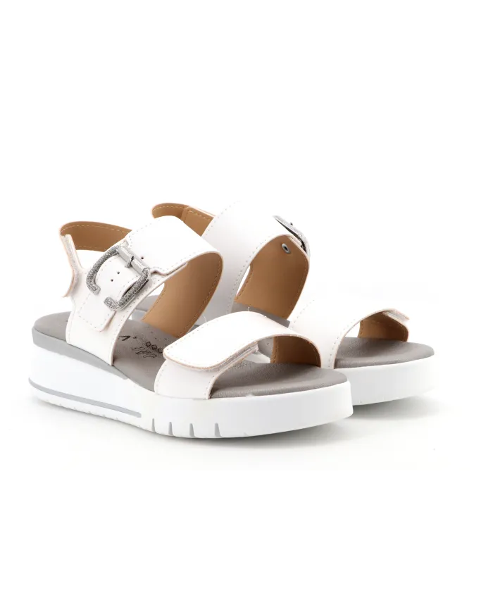 Cinzia Soft Sandalo Bianco