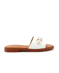 Cinzia Soft Ciabatta Bianco