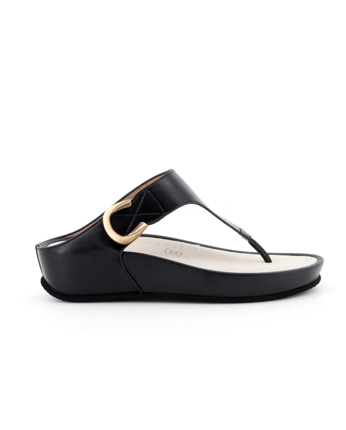 Cinzia Soft Infradito Nero