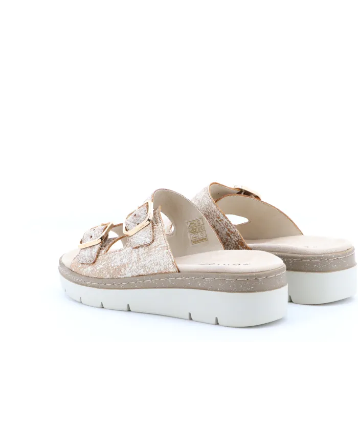 Cinzia Soft Ciabatta Bronzo