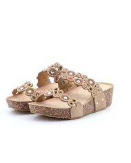 Cinzia Soft Ciabatta Oro