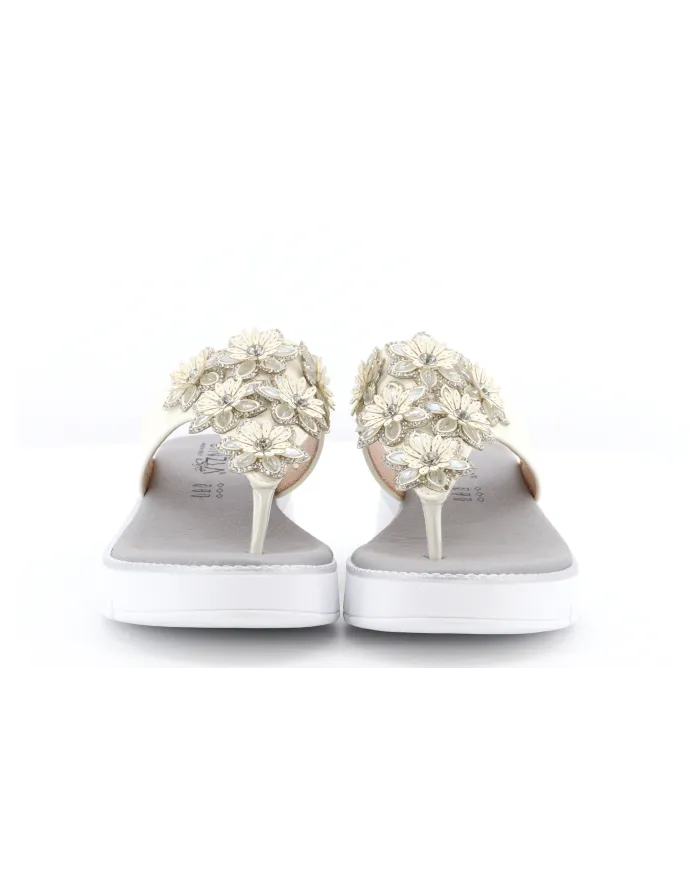 Cinzia Soft Infradito Bianco
