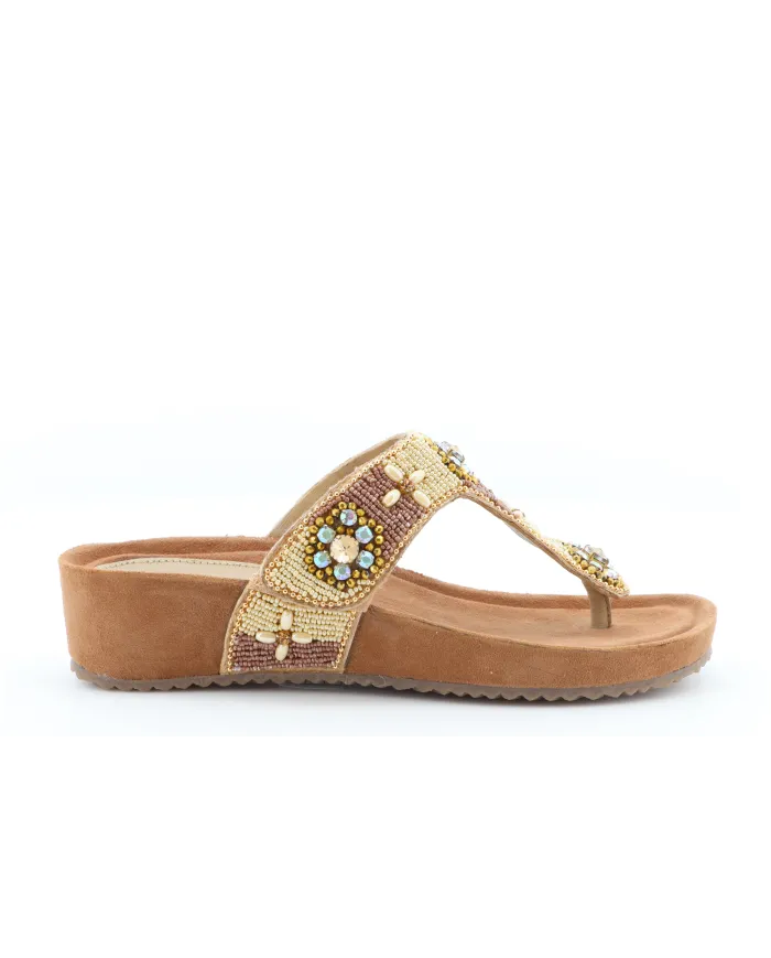Cinzia Soft Infradito Beige