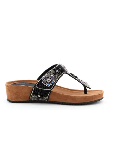 Cinzia Soft Infradito Nero