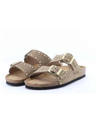 Goldstar Fussbet Taupe