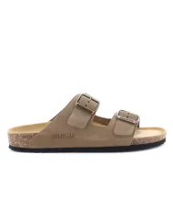 Goldstar Fussbet Taupe