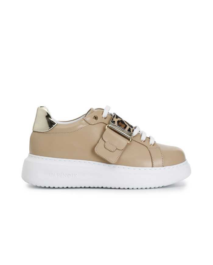 CafèNoir Sneakers Beige - Glamour Calzature
