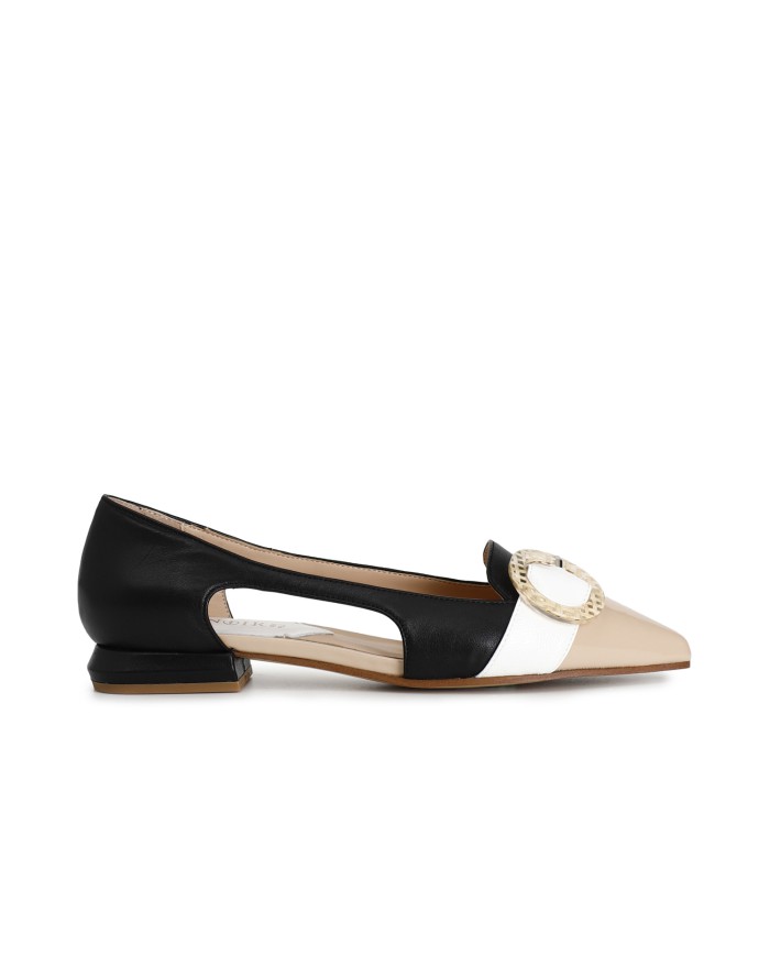 CafèNoir Ballerina Nero - Glamour Calzature
