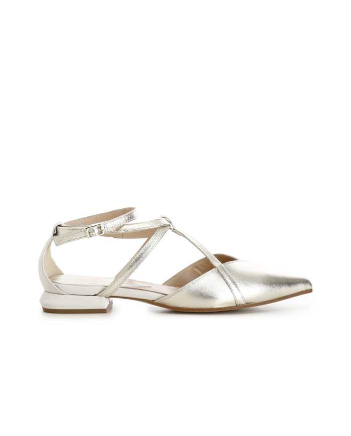 CafèNoir Ballerina Oro - Glamour Calzature