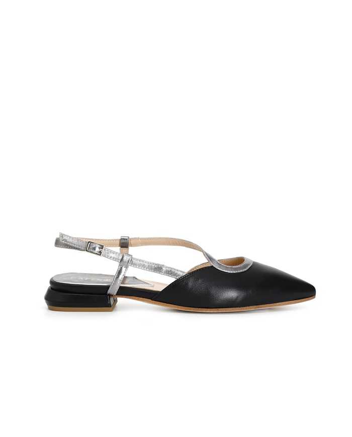 CafèNoir Ballerina Nero - Glamour Calzature