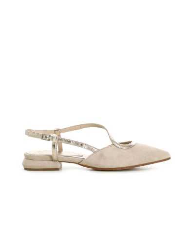 CafèNoir Ballerina Beige - Glamour Calzature