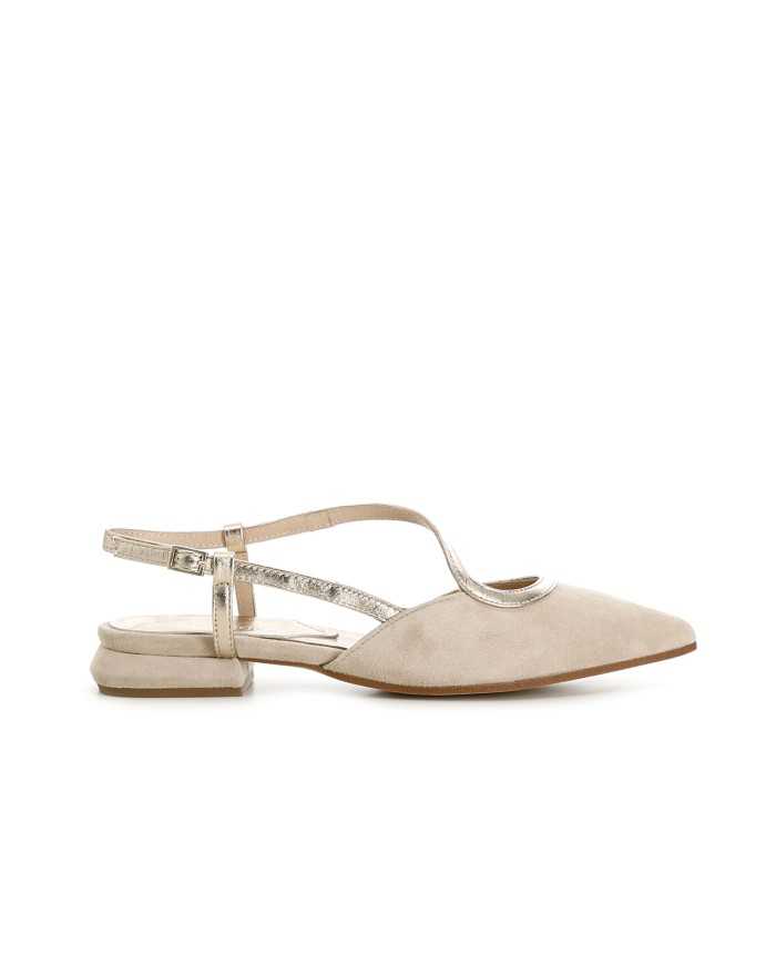 CafèNoir Ballerina Beige - Glamour Calzature