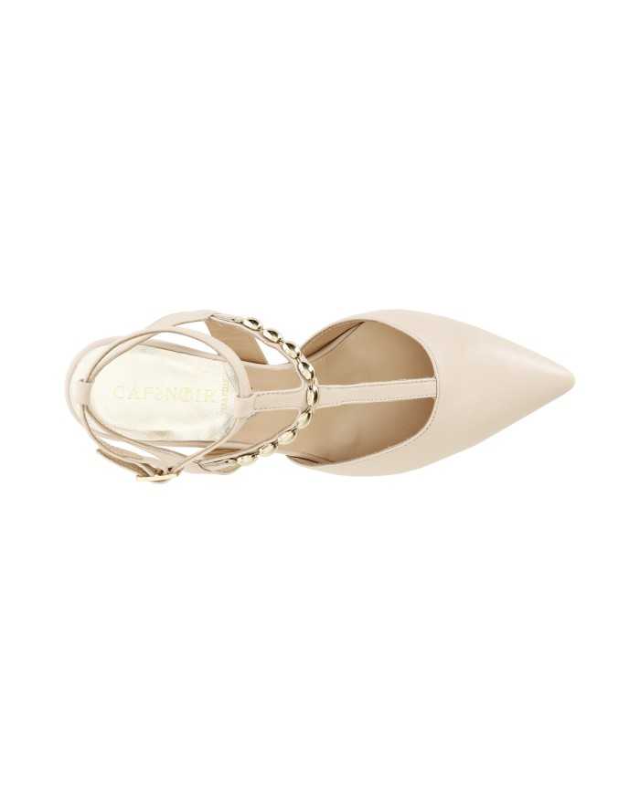 CafèNoir Dècolletè Beige - Glamour Calzature