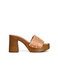 CafèNoir Zoccolo Arancio - Glamour Calzature