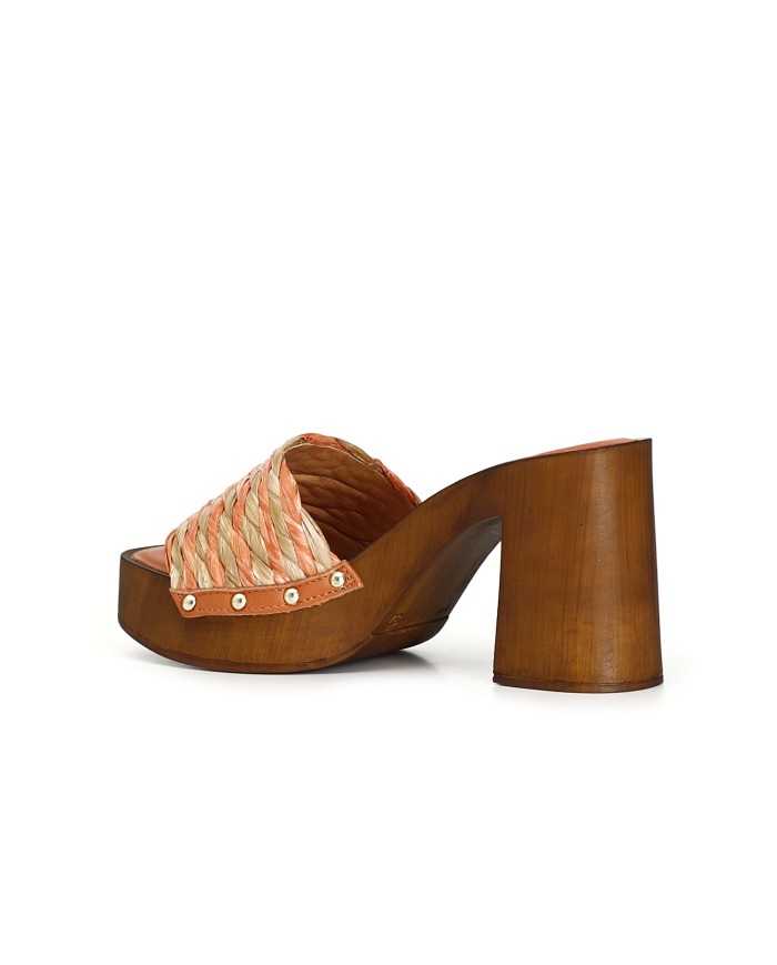 CafèNoir Zoccolo Arancio - Glamour Calzature