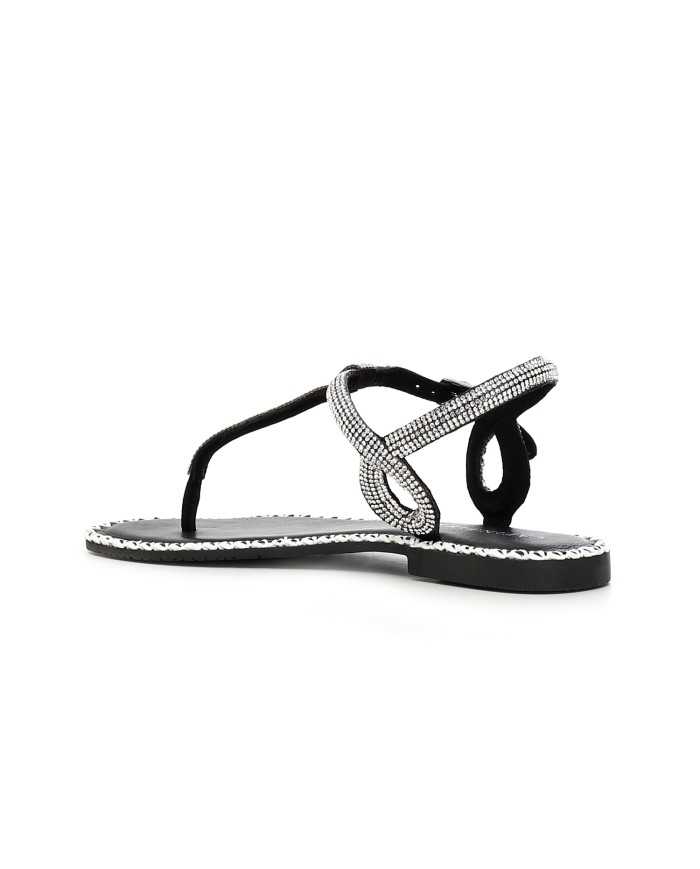 CafèNoir Sandalo Nero - Glamour Calzature
