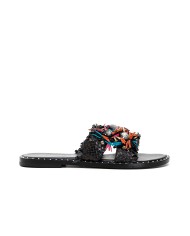 CafèNoir Ciabatta Nero - Glamour Calzature