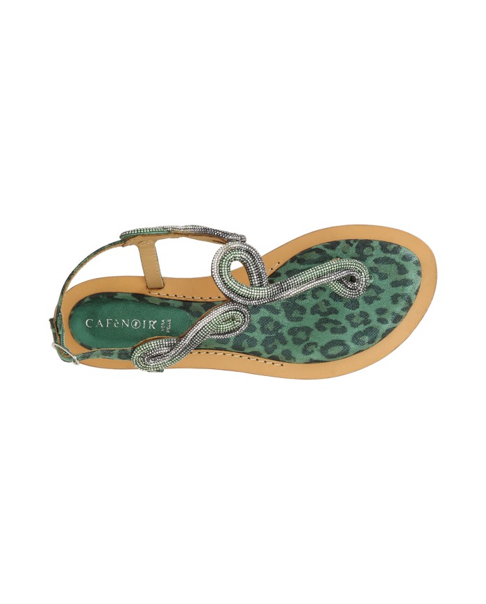 CafèNoir Sandalo Verde - Glamour Calzature