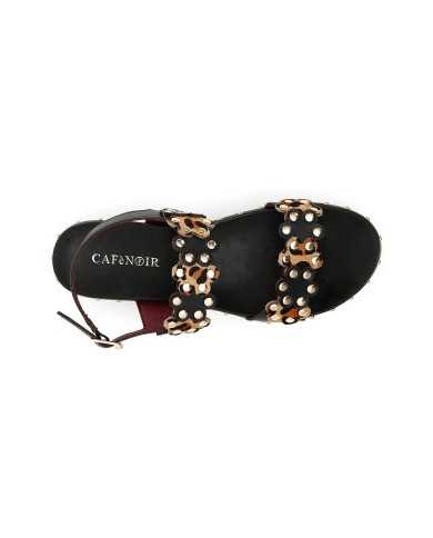 CafèNoir Sandalo Nero - Glamour Calzature