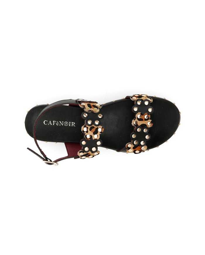 CafèNoir Sandalo Nero - Glamour Calzature