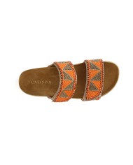 CafèNoir Ciabatta Sughero Arancione - Glamour Calzature
