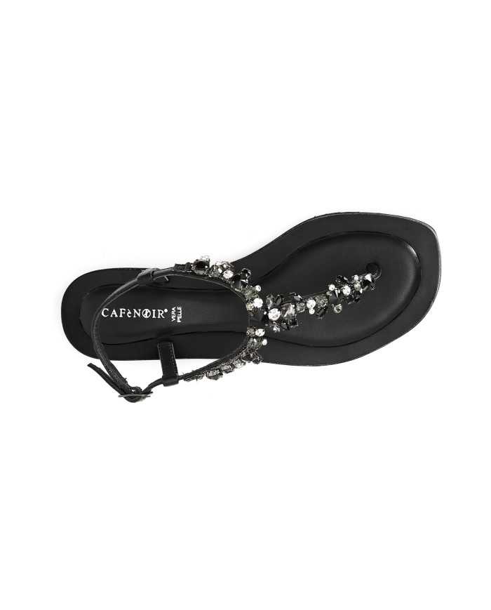 CafèNoir Sandalo Nero - Glamour Calzature