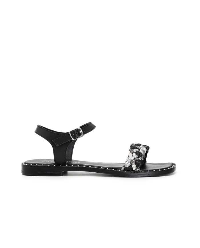 CafèNoir Sandalo Nero - Glamour Calzature