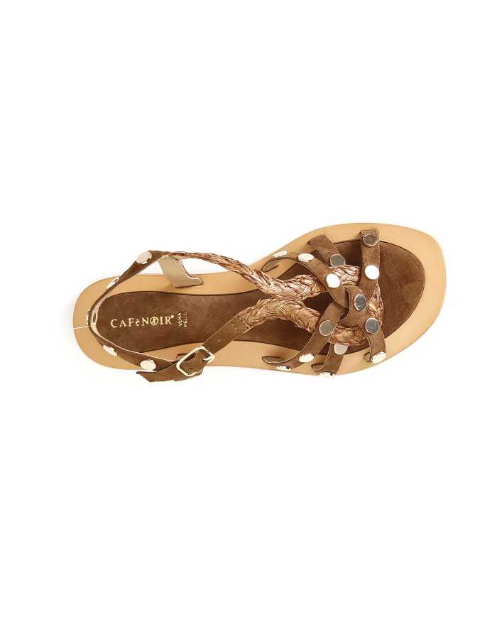 CafèNoir Sandalo Cuoio - Glamour Calzature