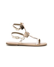 CafèNoir Sandalo Pelle Platino - Glamour Calzature