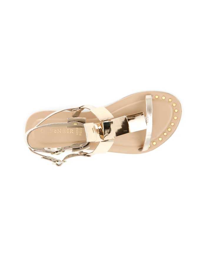 CafèNoir Sandalo Pelle Platino - Glamour Calzature