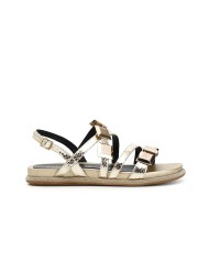 CafèNoir Sandalo Pelle Oro - Glamour Calzature