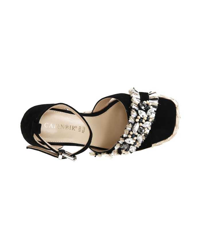 CafèNoir Sandalo Nero - Glamour Calzature