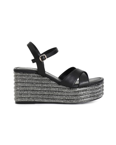 CafèNoir Sandalo Nero - Glamour Calzature