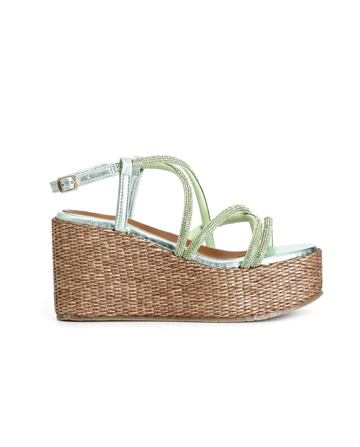 CafèNoir Sandalo Verde - Glamour Calzature