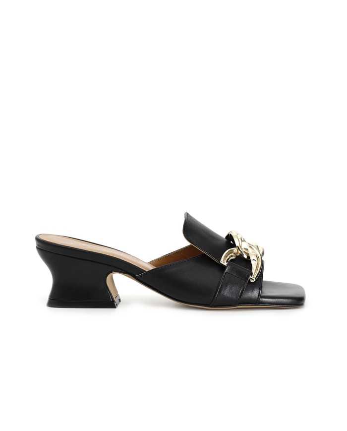 CafèNoir Ciabatta Nero - Glamour Calzature