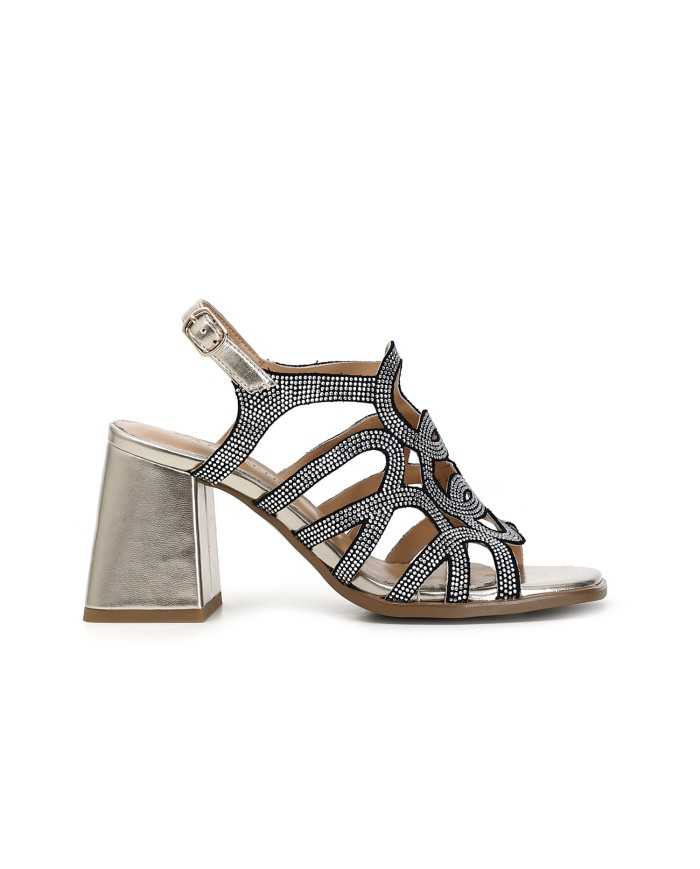 CafèNoir Sandalo Platino - Glamour Calzature