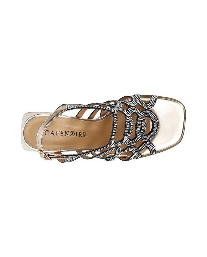 CafèNoir Sandalo Platino - Glamour Calzature