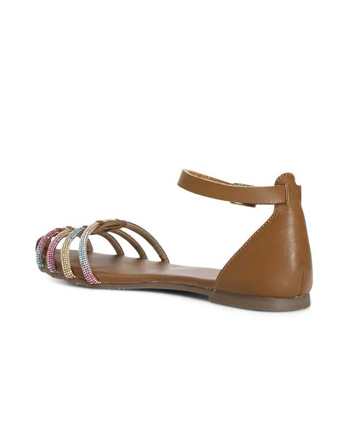 CafèNoir Sandalo Cuoio - Glamour Calzature