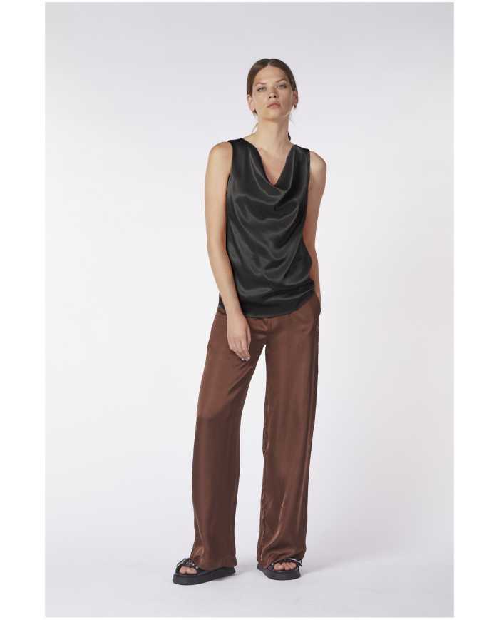 CafèNoir Top Nero - Glamour Calzature